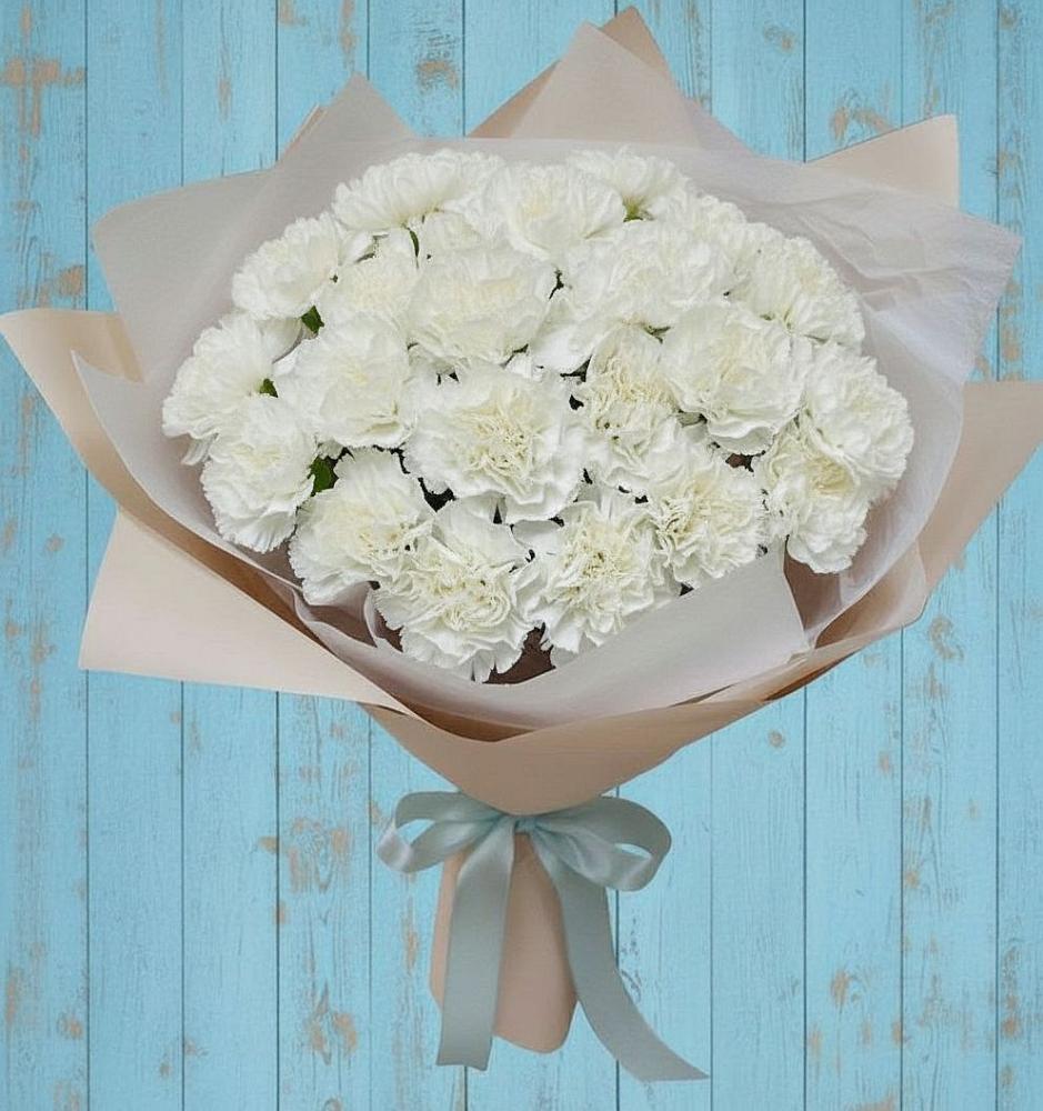 Букет цветов из: Гвоздики в Плеханово