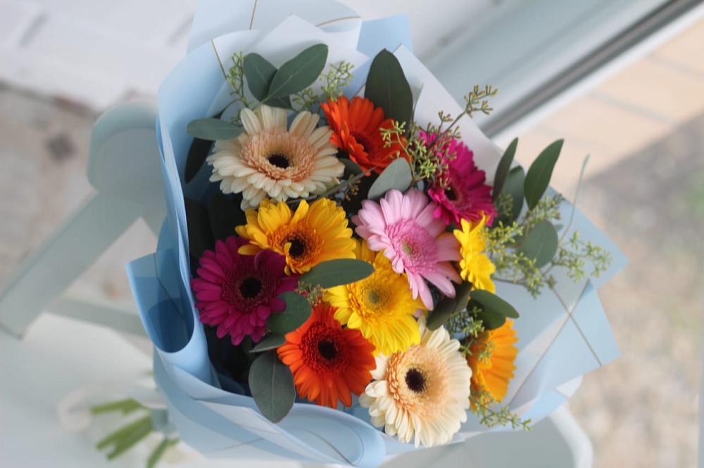 Букет цветов из: Герберы в Плеханово