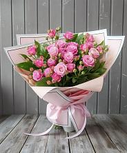 Букет Розовый кустик в Плеханово