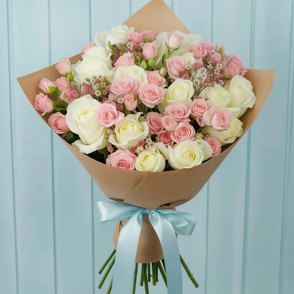 Букет цветов из: Розы в Плеханово