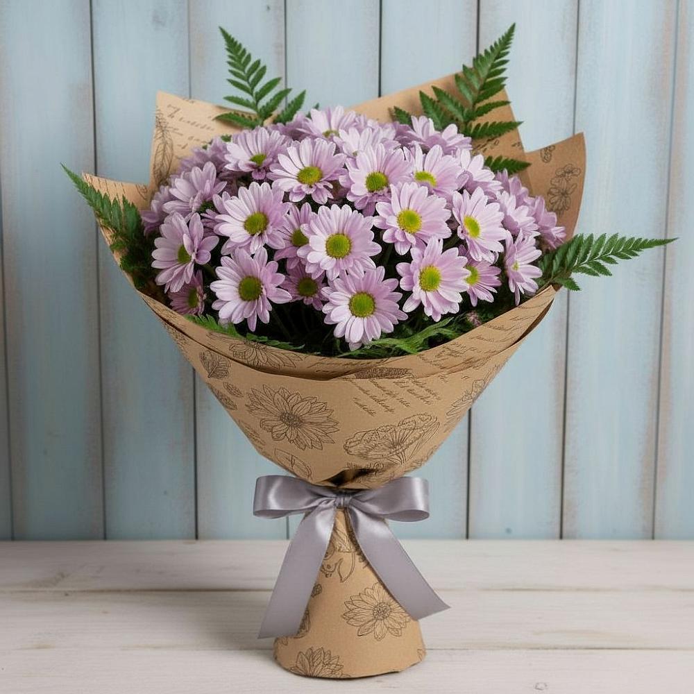 Букет цветов из: Хризантемы в Плеханово