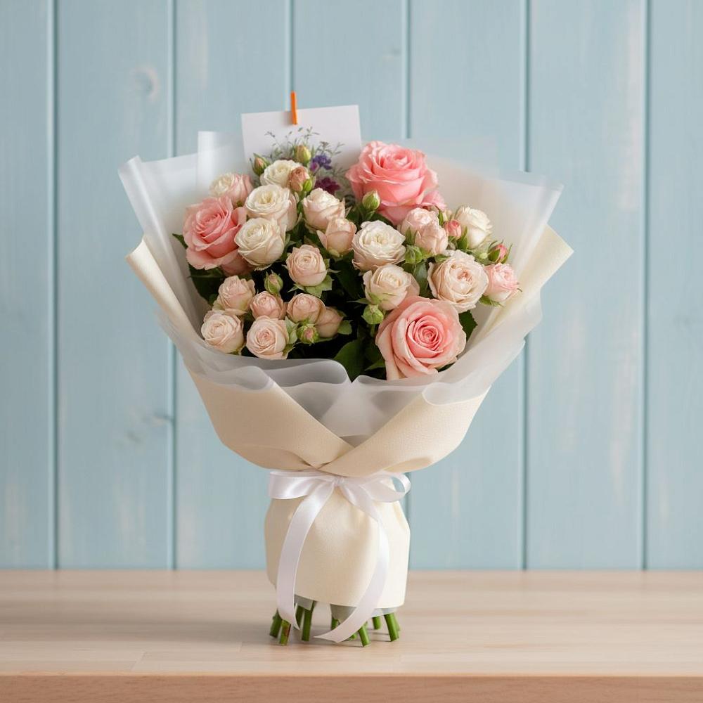 Букет цветов из: Розы в Плеханово