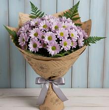 Букет цветов из:  Хризантемы #REPLACE_PRED# Плеханово