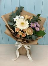 Букет цветов из:  Герберы и Хризантемы #REPLACE_PRED# Плеханово