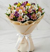 Букет цветов из:  Альстромерии #REPLACE_PRED# Плеханово