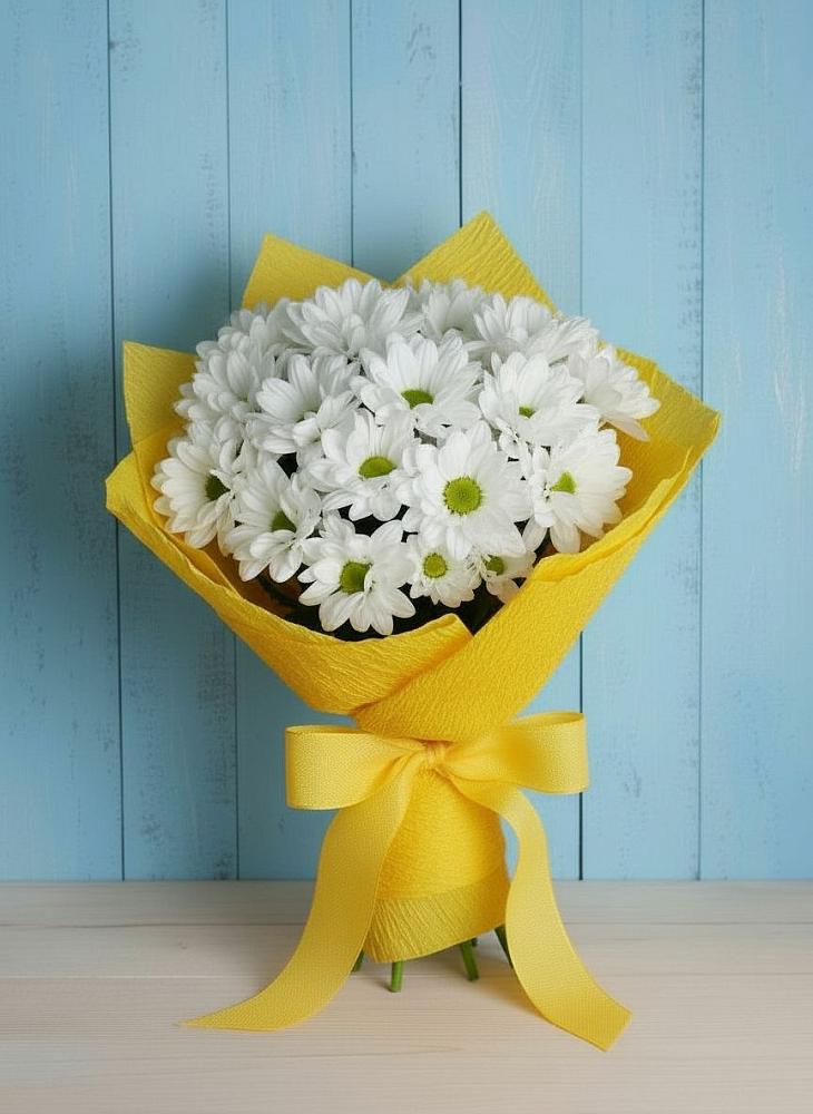 Букет цветов из: Хризантемы в Плеханово