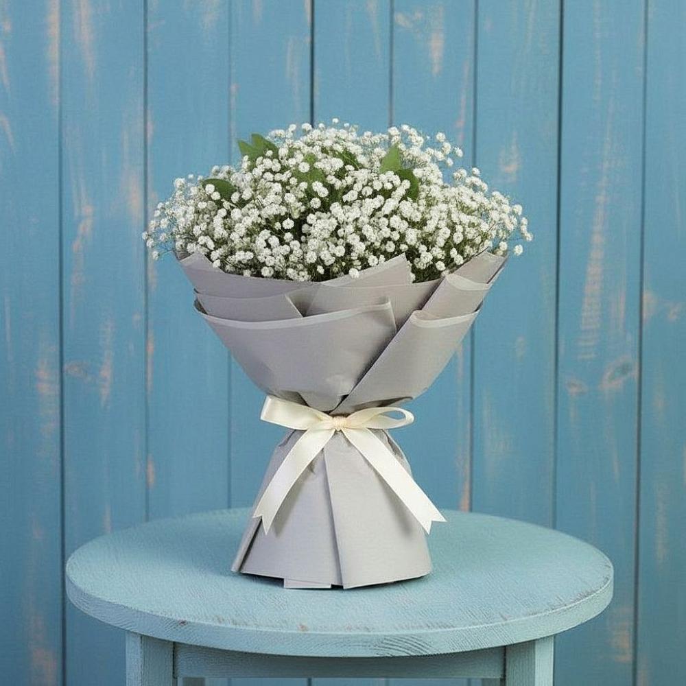 Букет цветов из: Гипсофила в Плеханово