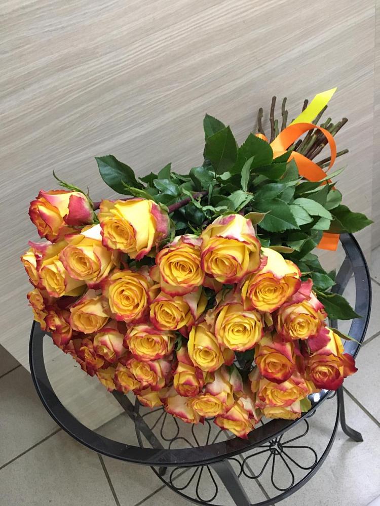 Букет Желтые розы в Плеханово