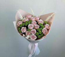 Букет цветов из:  Розы и Хризантемы в Плеханово