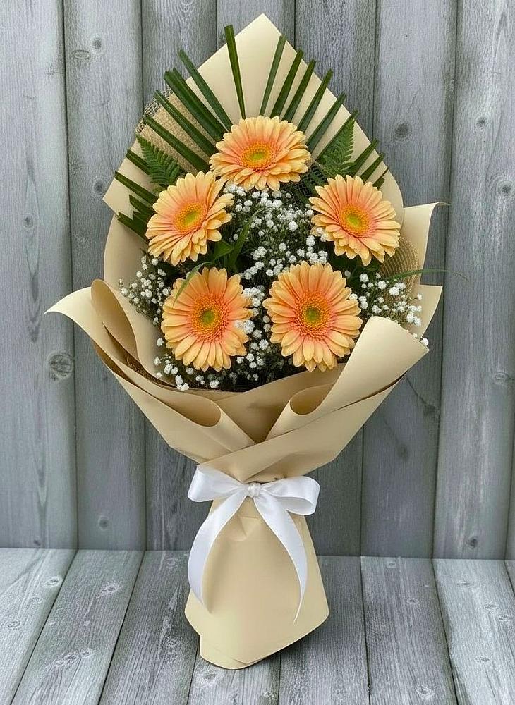 Букет цветов из: Герберы в Плеханово