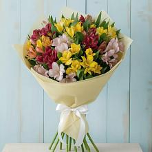 Букет цветов из:  Альстромерии в Плеханово