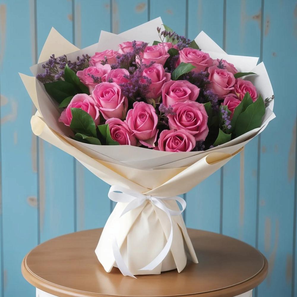 Букет цветов из: Розы в Плеханово