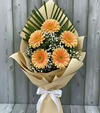 Букет цветов из:  Герберы #REPLACE_PRED# Плеханово