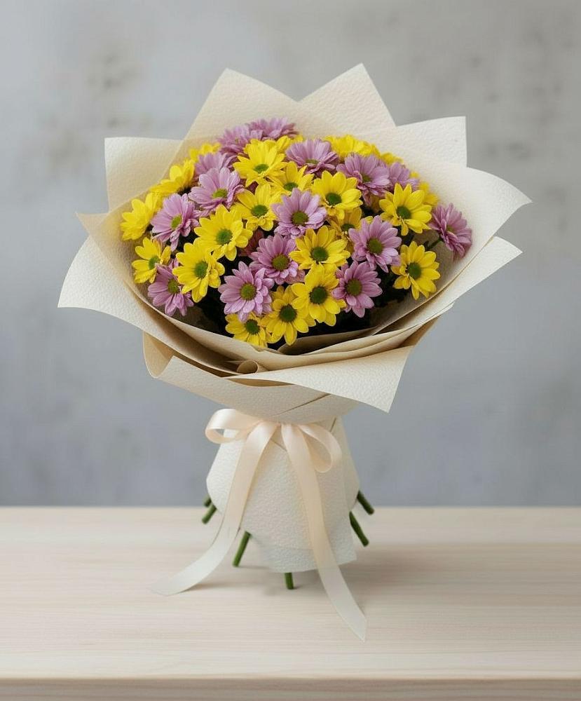 Букет цветов из: Хризантемы в Плеханово